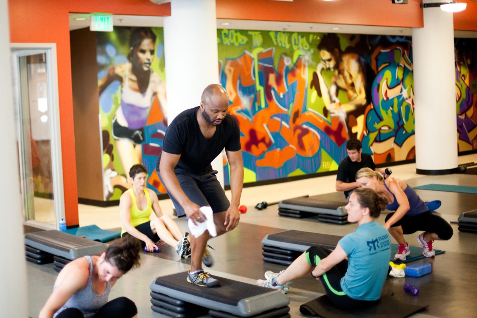Training moment at TonyMosesFitness